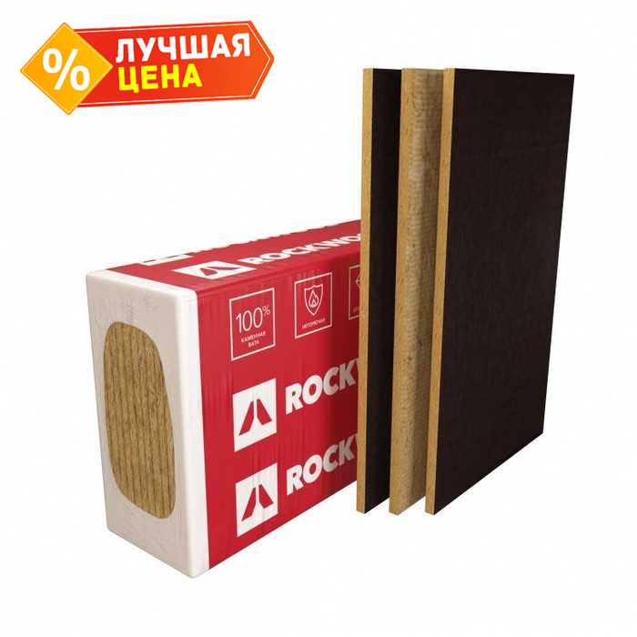 Плиты Роквул INDUSTRIAL BATTS 80 100х600х1000