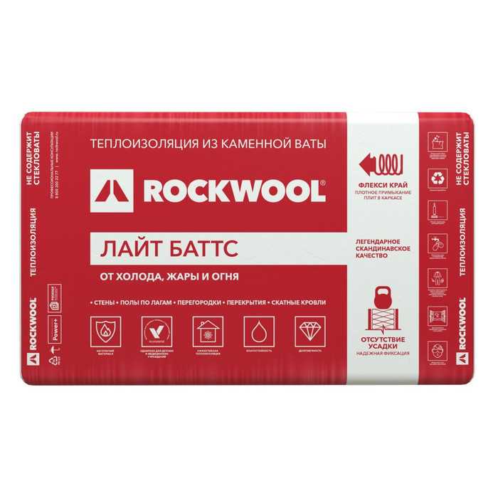 УтеплительRockwool100мм